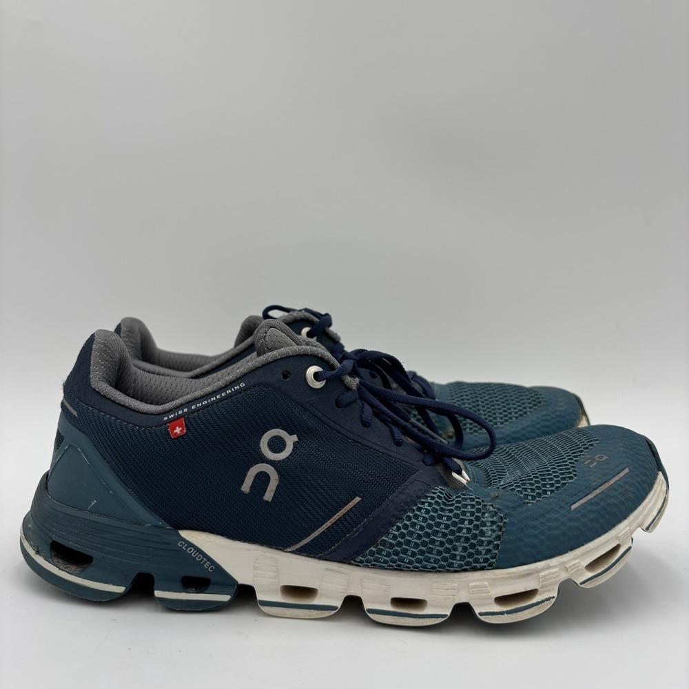 On Cloudflyer 4 Running Shoes Women's Size 9 Blue Athletic Workout Gym